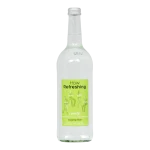 Water Concepts - Glazen fles water met logo en etiket